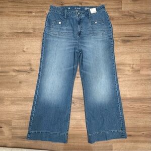 J. Crew Denim Flare Jeans in‎ Classic Blue